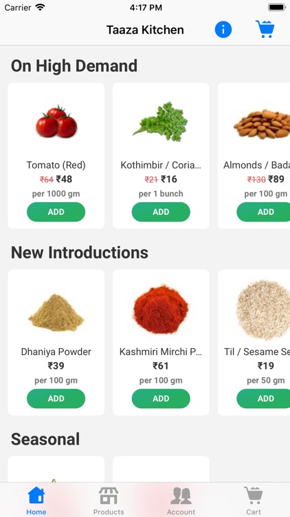 Taaza Kitchen screenshot-4