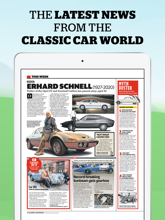 Screenshot #5 pour Classic Car Weekly Newspaper