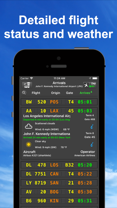 Flight Board Pro Plane Tracker Screenshot