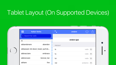 Italian Verb Conjugator Proのおすすめ画像7