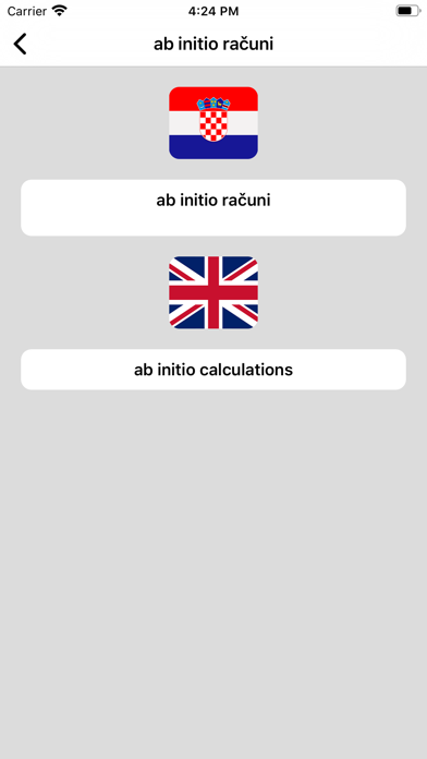 Croatian-English Dictionary screenshot 2