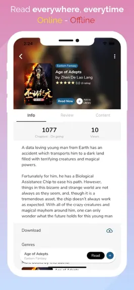 Game screenshot Love Novel - NovelFever apk