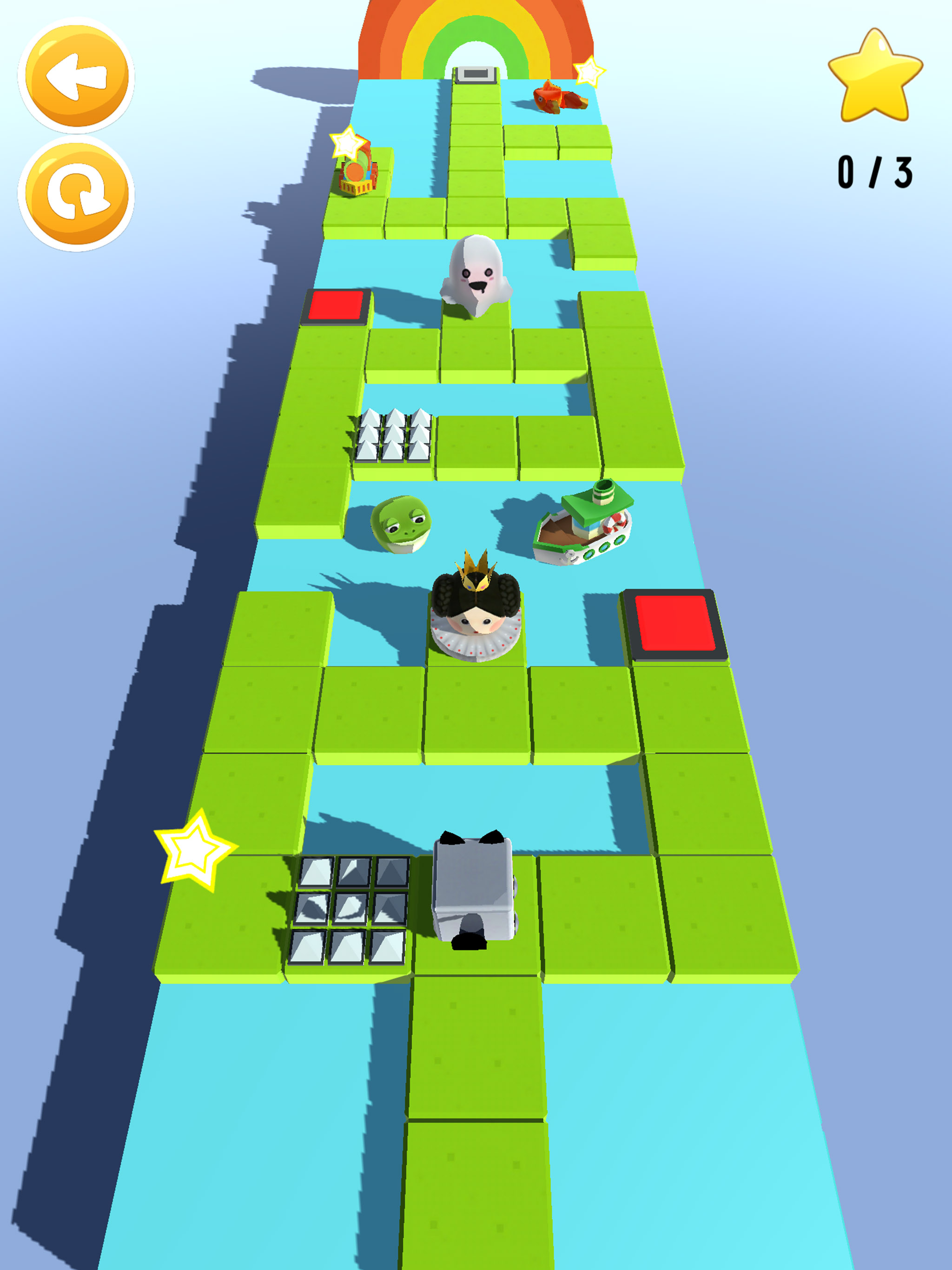 Labyrinth with Animals 3D