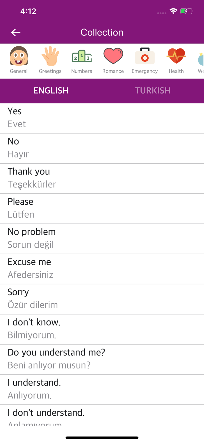 English-Turkish Dictionary