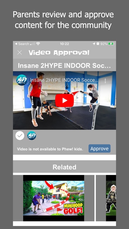 Phew! Parent approved videos. screenshot-5