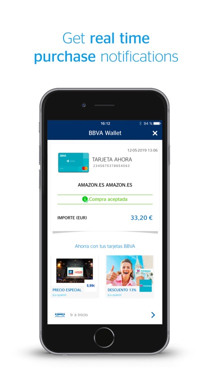 BBVA Wallet ES. Mobile Payment screenshot-3