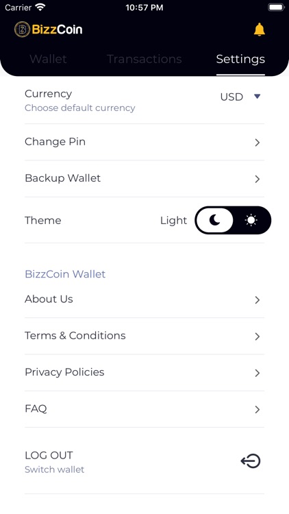 Bizzcoin Wallet screenshot-3