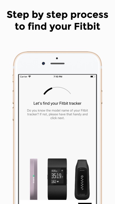 Finder for Fitbit screenshot1