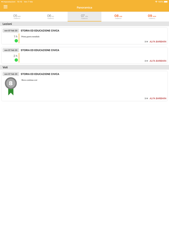 il Registro Elettronico iPad screenshot 1 - Education app