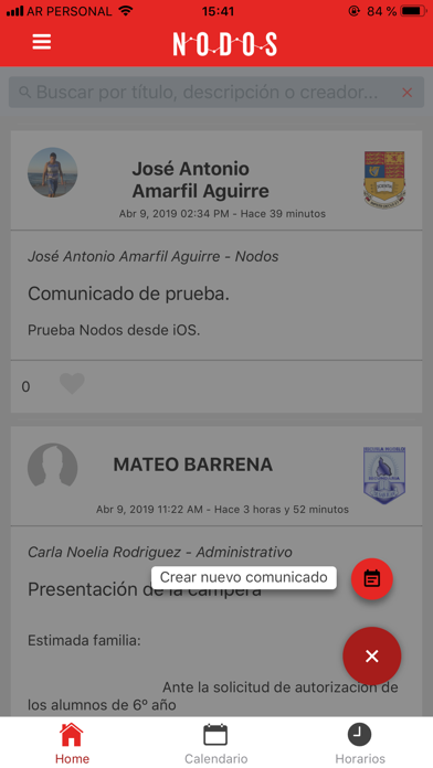 Nodos App iPhone screenshot