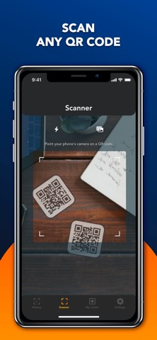 QRコードスキャナー＆ジェネレーターのおすすめ画像1
