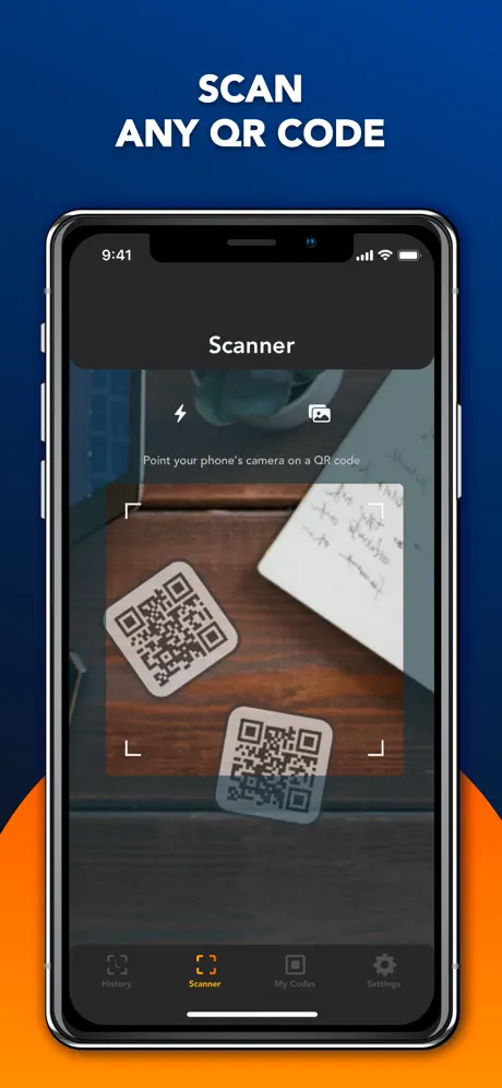 Leitor de código QR ·