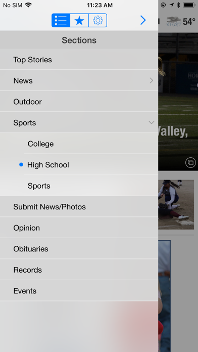 Columbia Basin Herald Screenshot