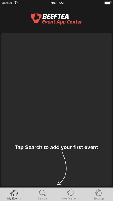 BEEFTEA Event App Center screenshot 2