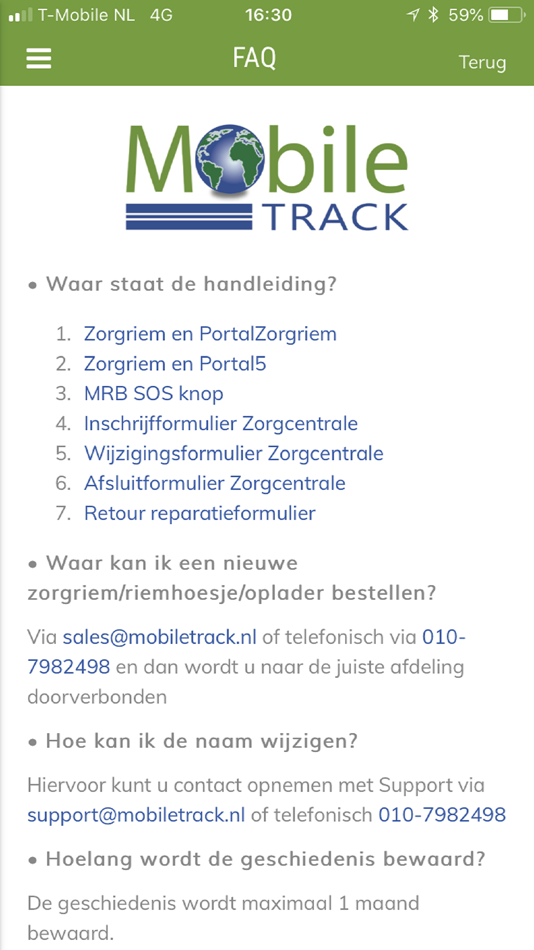 #4. MUG Portal5 (iOS) Podle: MobileTrack BV