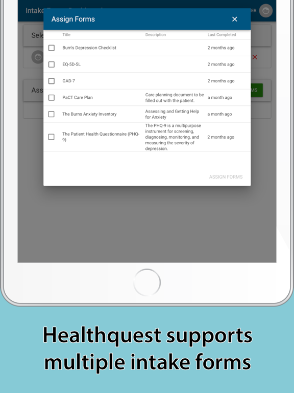 Screenshot #5 pour Healthquest Intake Forms