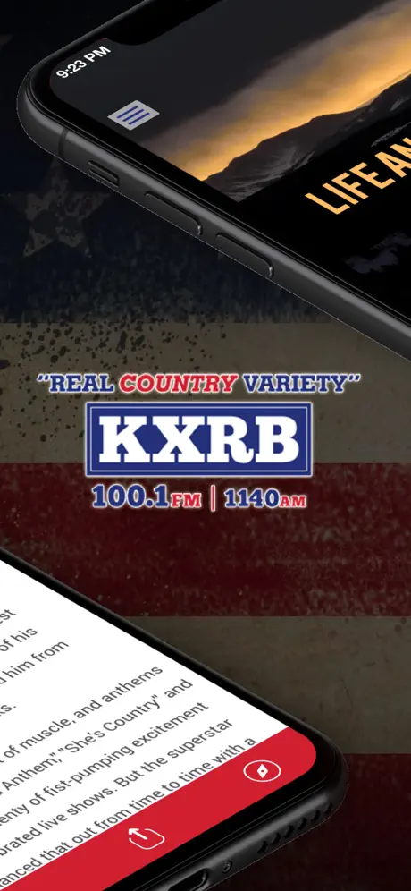 KXRB 1140 AM/100.1 FM