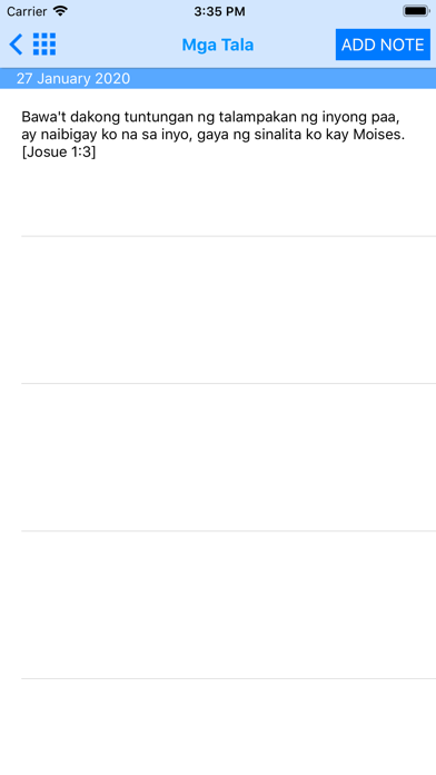 Holy Bible in Filipino Screenshot