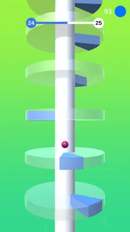 Game screenshot Helix Bounce apk