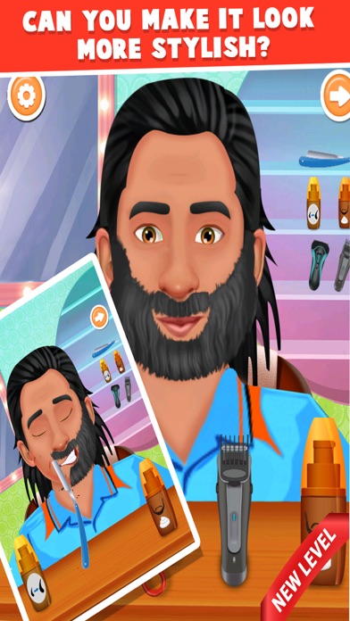 How to cancel & delete Crazy Beard Shaving Salon - Barber Games from iphone & ipad 4