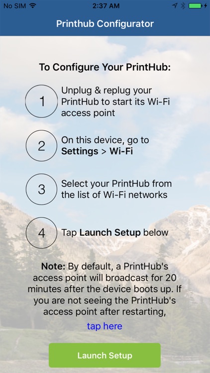 KidCheck PrintHub Setup