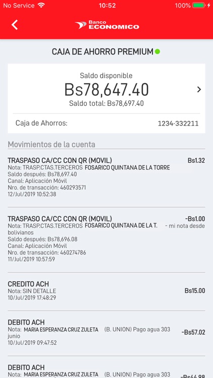 Banco Económico screenshot-3
