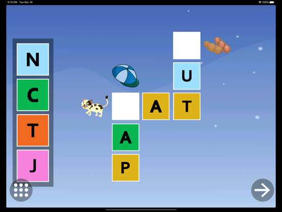 Kids Rhyming & Sight Word Game iPad screenshot 8 - Education app
