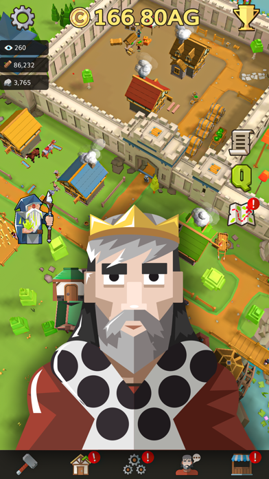 Screenshot #2 pour Medieval: Idle Tycoon Clicker