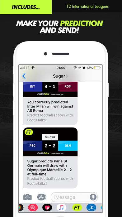 Screenshot #3 pour Score Predictor : FootieTalks