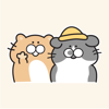 Chubby Couple Cat Animated
