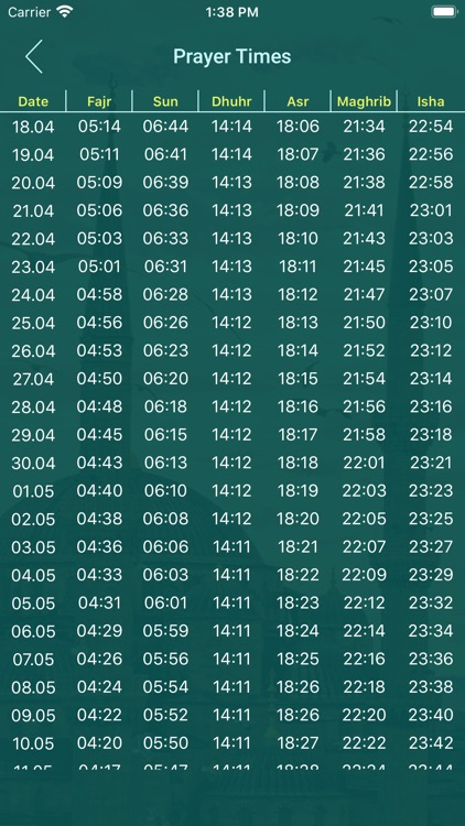 Prayer Times - Athan Times screenshot-3