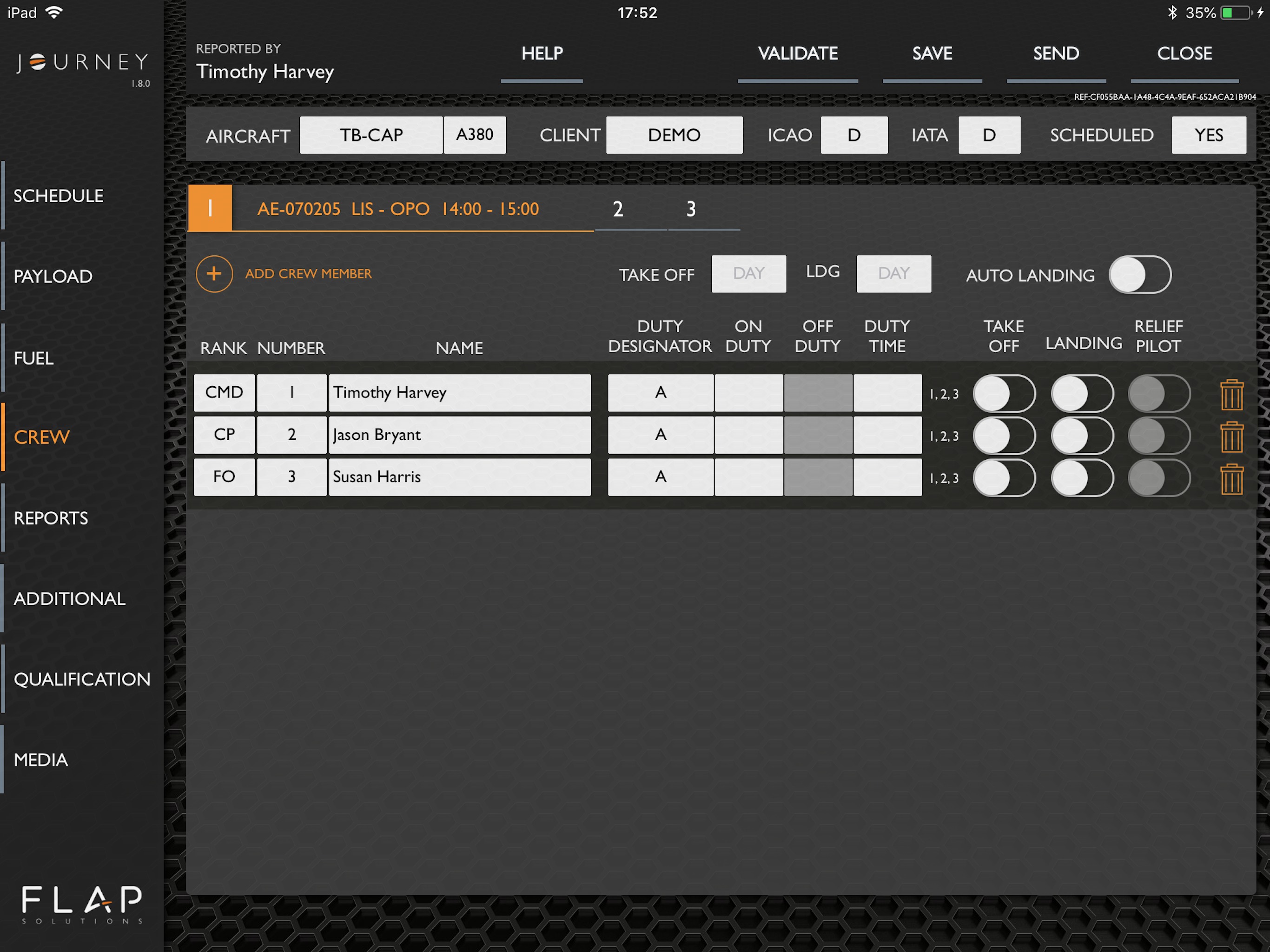 FLAP - Journey Log screenshot 5