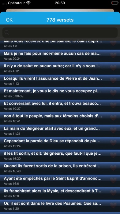 Screenshot #2 pour Versets Bibliques du Monde+