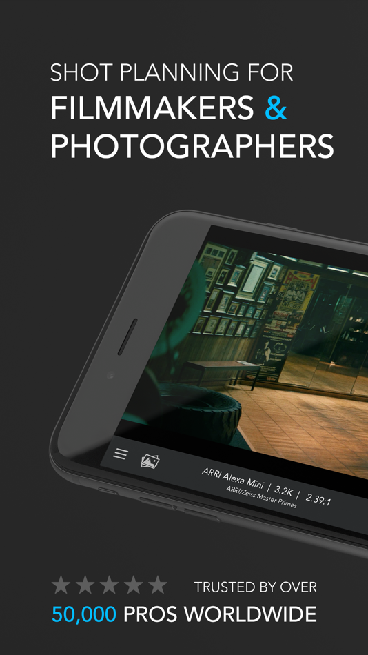 #1. Cadrage Director's Viewfinder (iOS) Av: Cadrage GmbH