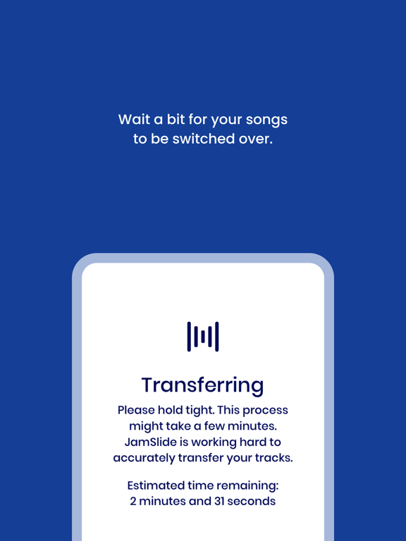 Screenshot #5 pour JamSlide: Transfer Playlists