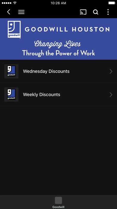 Goodwill Houston Screenshot