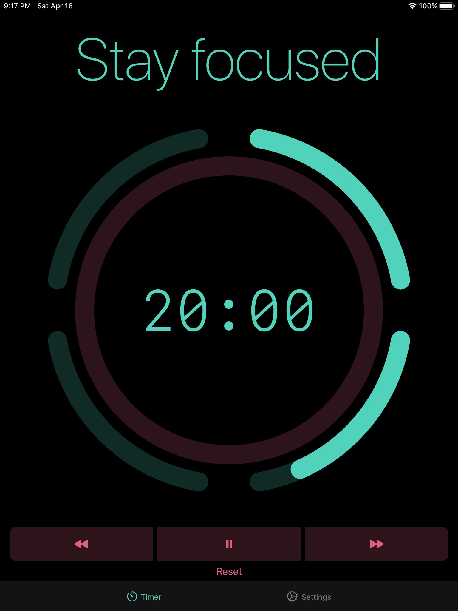 Loopers: Simple Pomodoro Timer screenshot 2