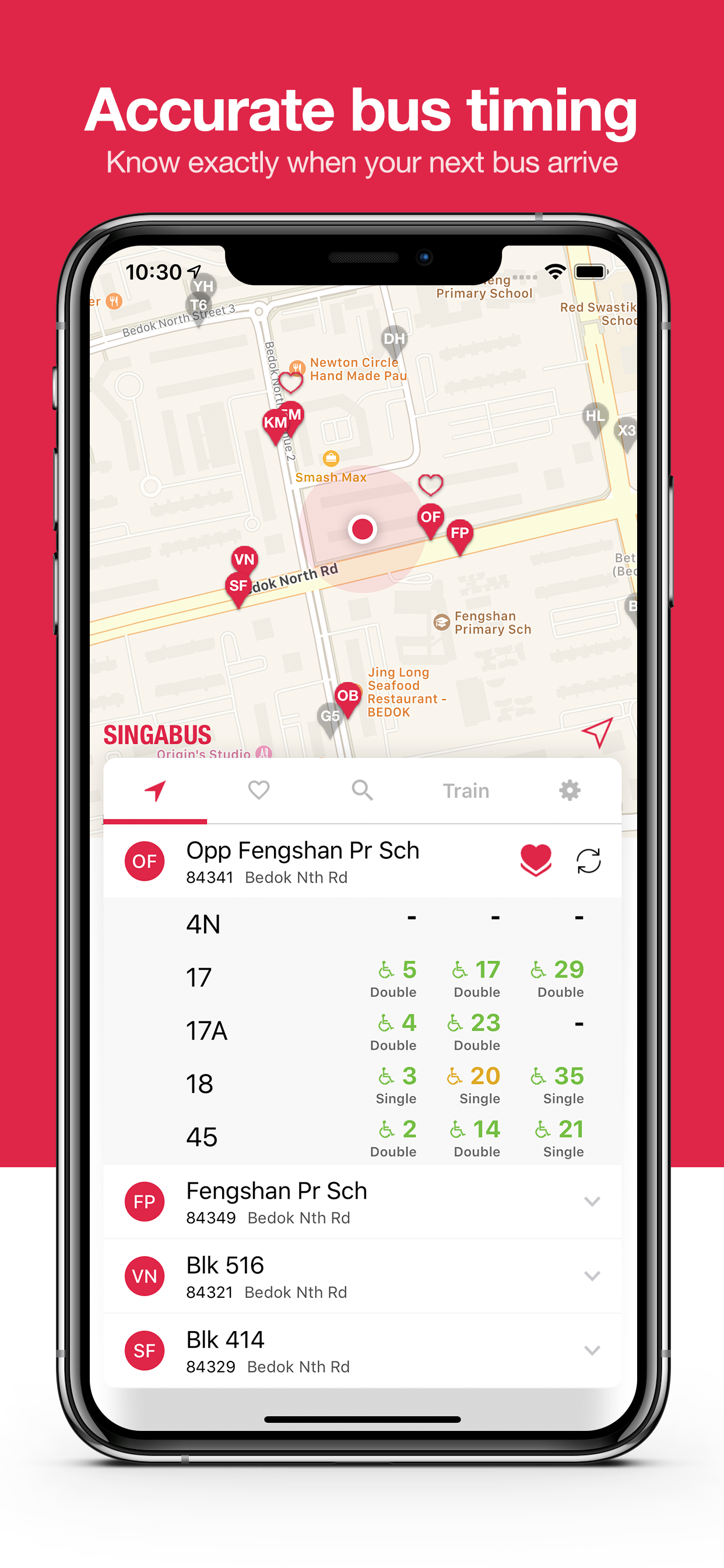 Singabus - Bus Timing + MRT