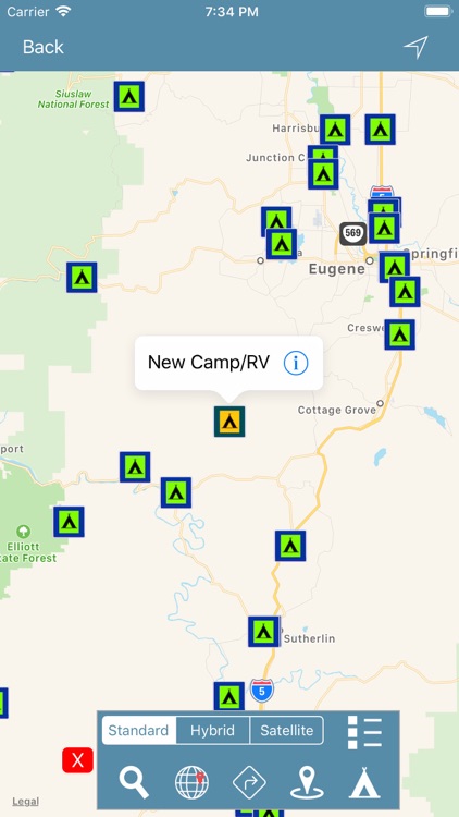 Oregon : Campgrounds & RV's screenshot-4