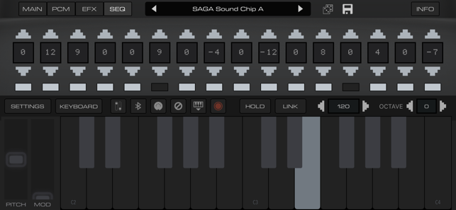 SAGA Synth | 16-Bit Sonic Fun! Screenshot