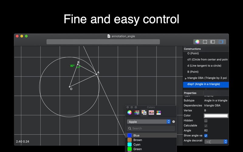 App screenshot