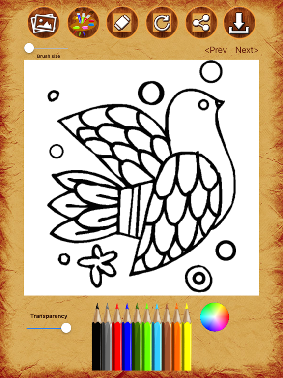 Screenshot #4 pour Kids coloring & drawing Book