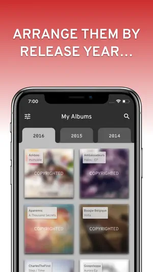 AUX Albums screenshot 2