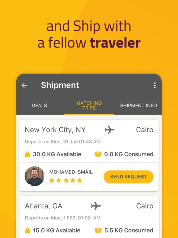 HitchHiker iPad screenshot 4 - Travel app