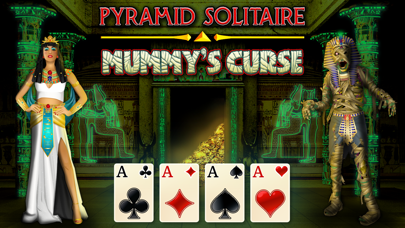 Pyramid Solitaire Mummys Curse Screenshot