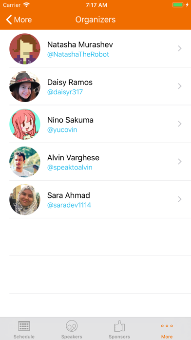 try! iPhone screenshot 5 - Social Networking app