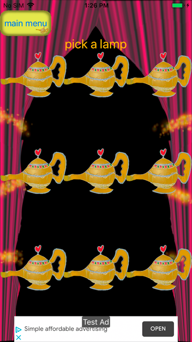 Genie Lamp iPhone screenshot 7 - Entertainment app