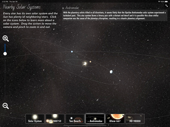 Interactive Minds: Universe iPad screenshot 8 - Education app