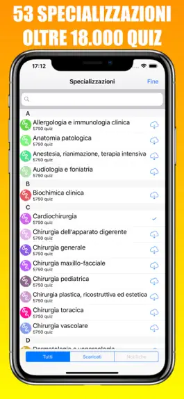 Game screenshot Quiz Specializzazione Medicina apk