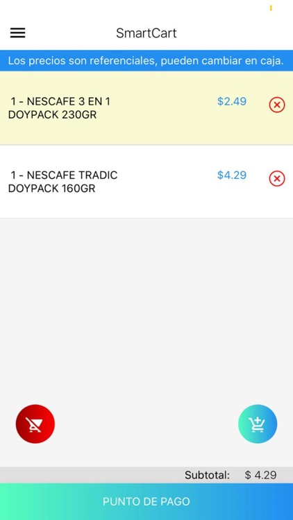 SmartCart screenshot-3